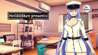 3D Hentai (Akame Ga!) Esdeath "The General is obsessed with a member!"