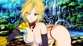 Fairy Tail: Clapping Dimaria's THICC ASSCHEEKS (3D Hentai)